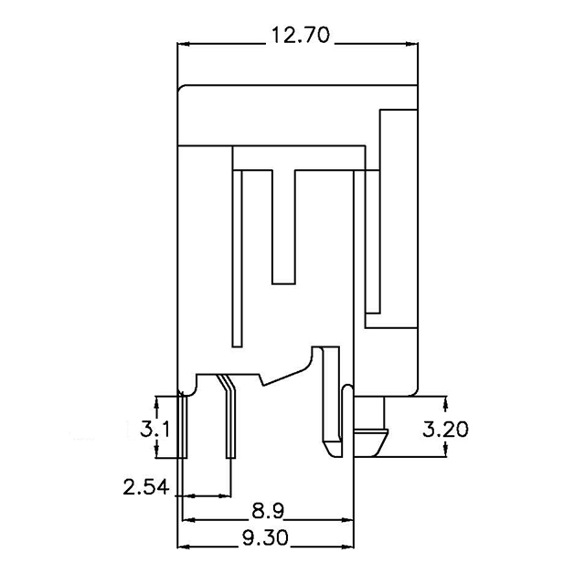 216550-1 TE Connectivity AMP Connectors  Connecteurs modulaires